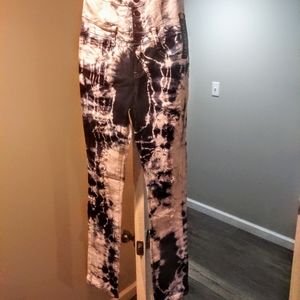 Be Girl Tie dye Distressed High Waist Skinny Jeans